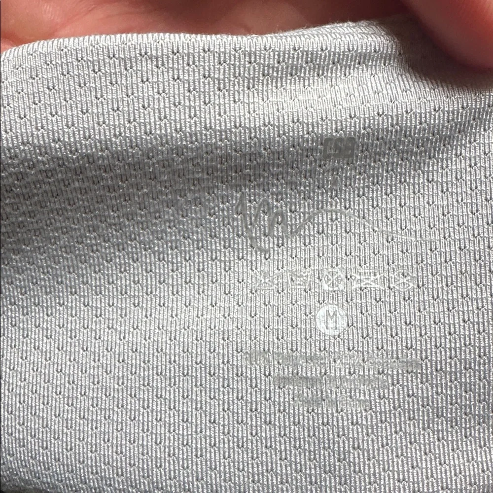 Serenity Plunge Longline Tank in Light Grey - Picture 3 of 5